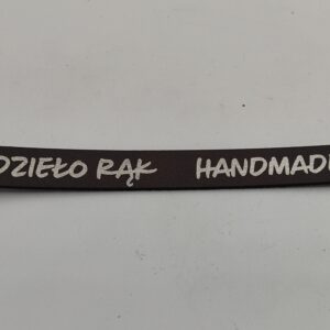 5x Metka przyszywana "Dzieło rąk / Handmade"