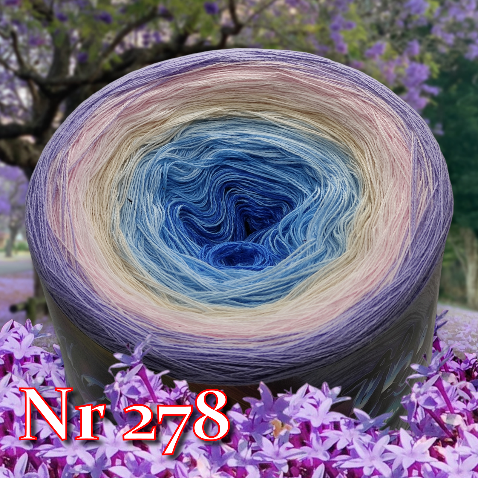 Motek ombre nr 278