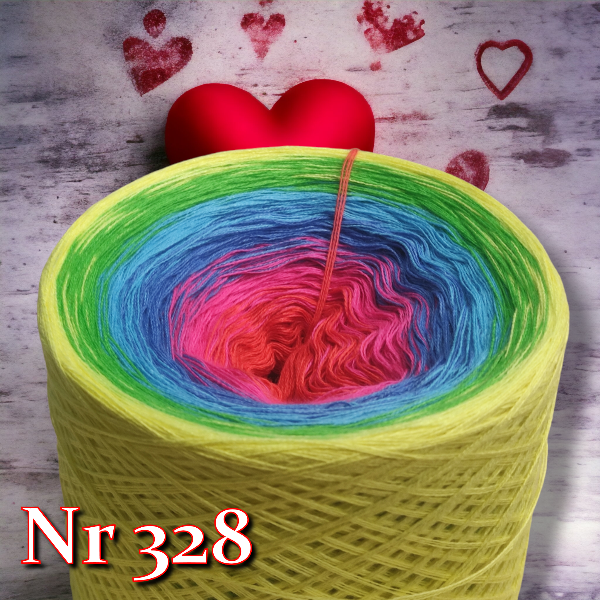 Motek ombre nr 328
