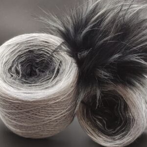 Zestaw na czapkę i szal nr 13