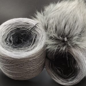 Zestaw na czapkę i szal nr 12