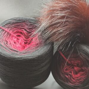 Zestaw na czapkę i szal nr 08