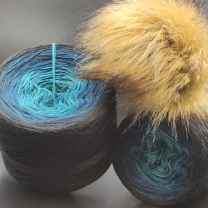 Zestaw na czapkę i szal nr 05