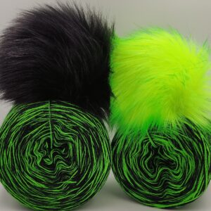 Zestaw na czapkę i szal nr 18