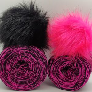 Zestaw na czapkę i szal nr 17