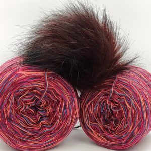 Zestaw na czapkę i szal nr 22