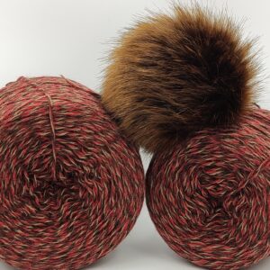 Zestaw na czapkę i szal nr 21