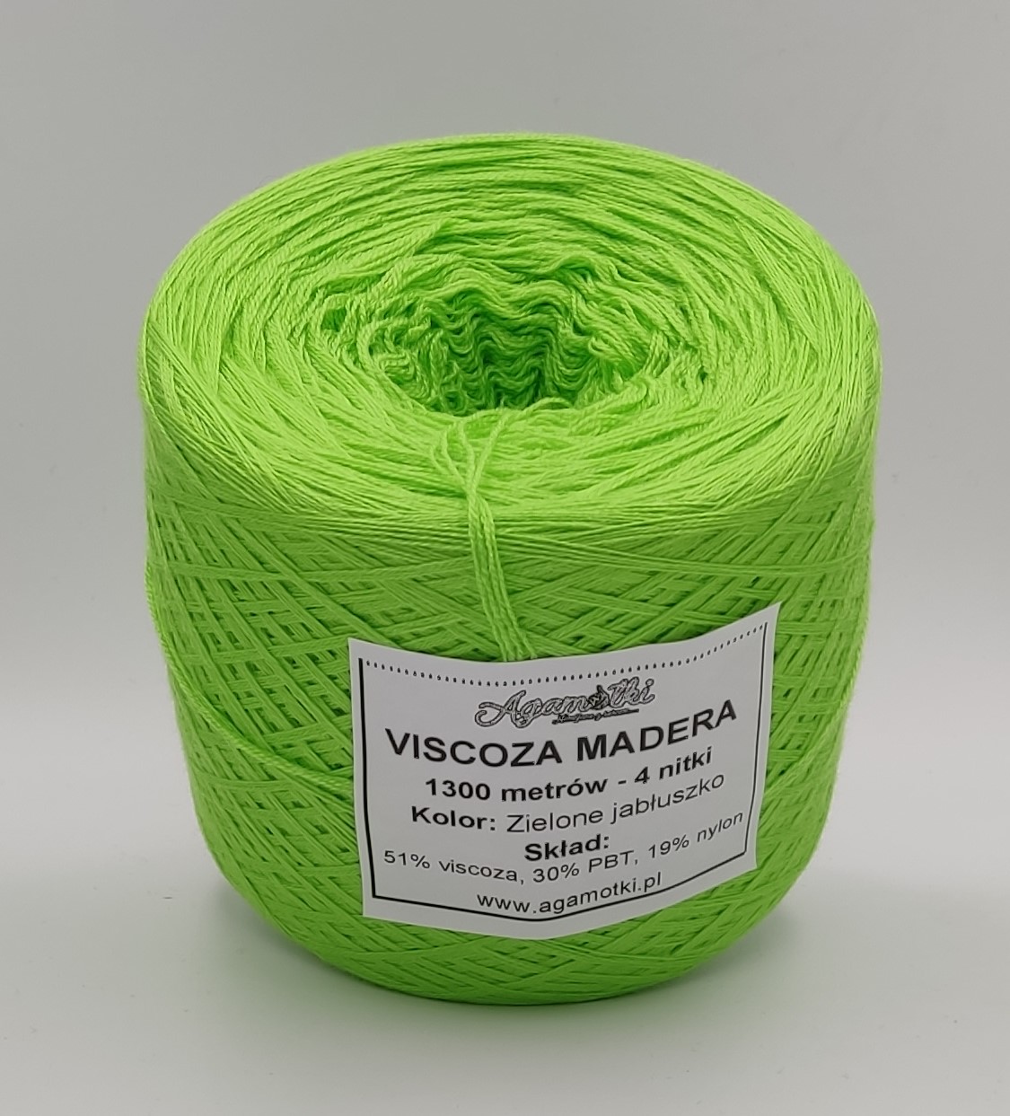 VISCOZA MADERA - zielone jabłuszko, 1300m
