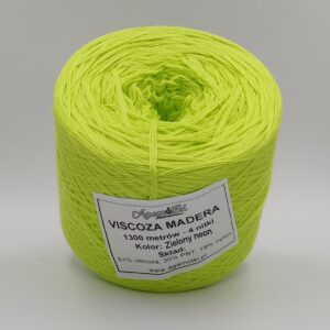 VISCOZA MADERA - zielony neon, 1300m