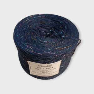 WOOL COOT - granat + lurex unicorn