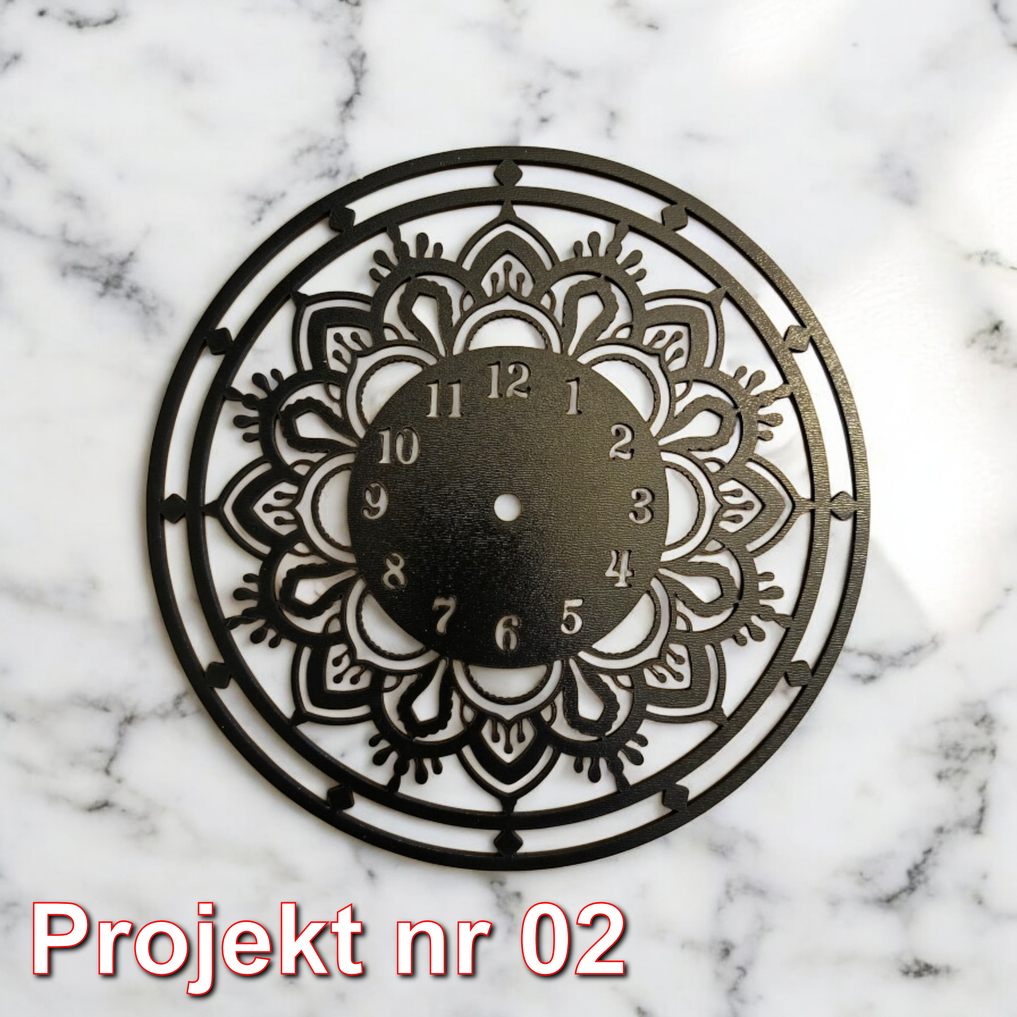 Zestaw na zegar 50 cm. - obrazek 6