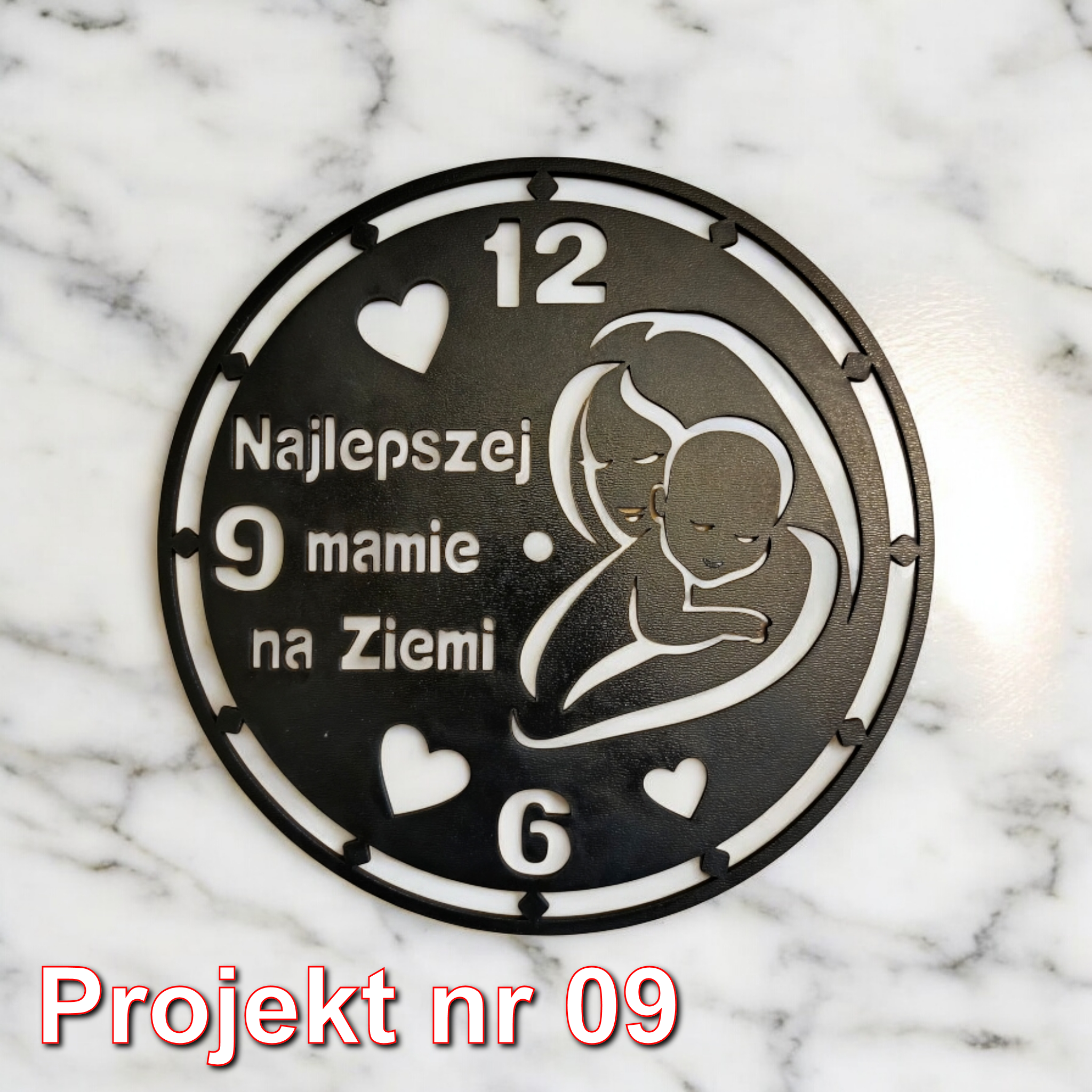 Zestaw na zegar 50 cm. - obrazek 13