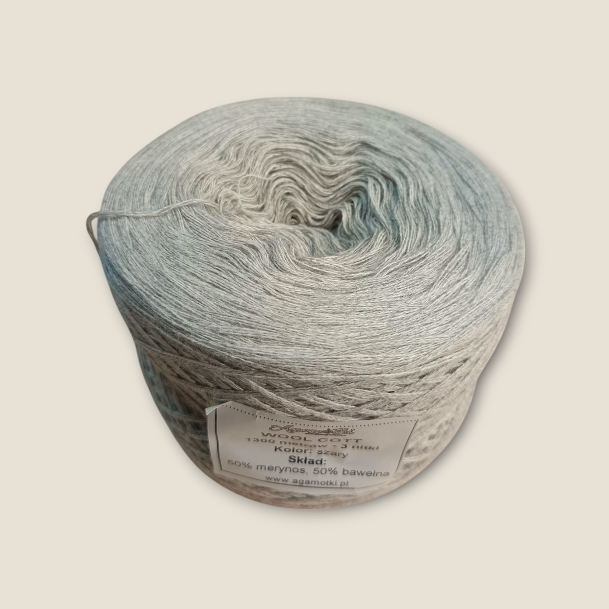WOOL COOT - szary