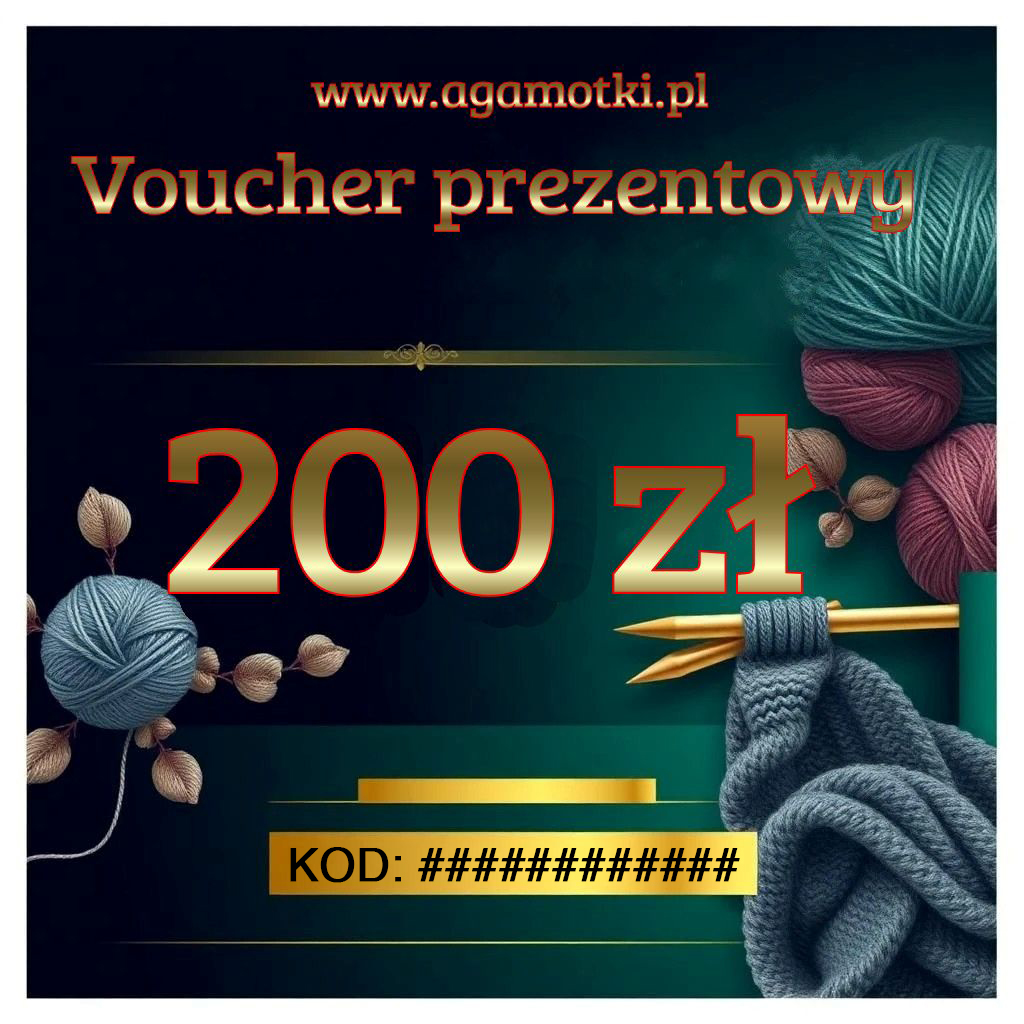 Voucher prezentowy o wartości 200 PLN