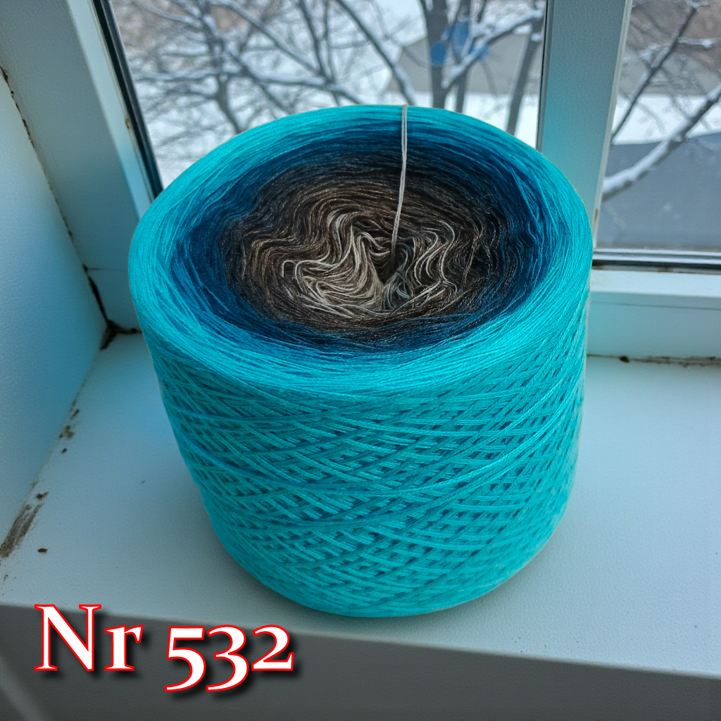 Motek ombre nr 532